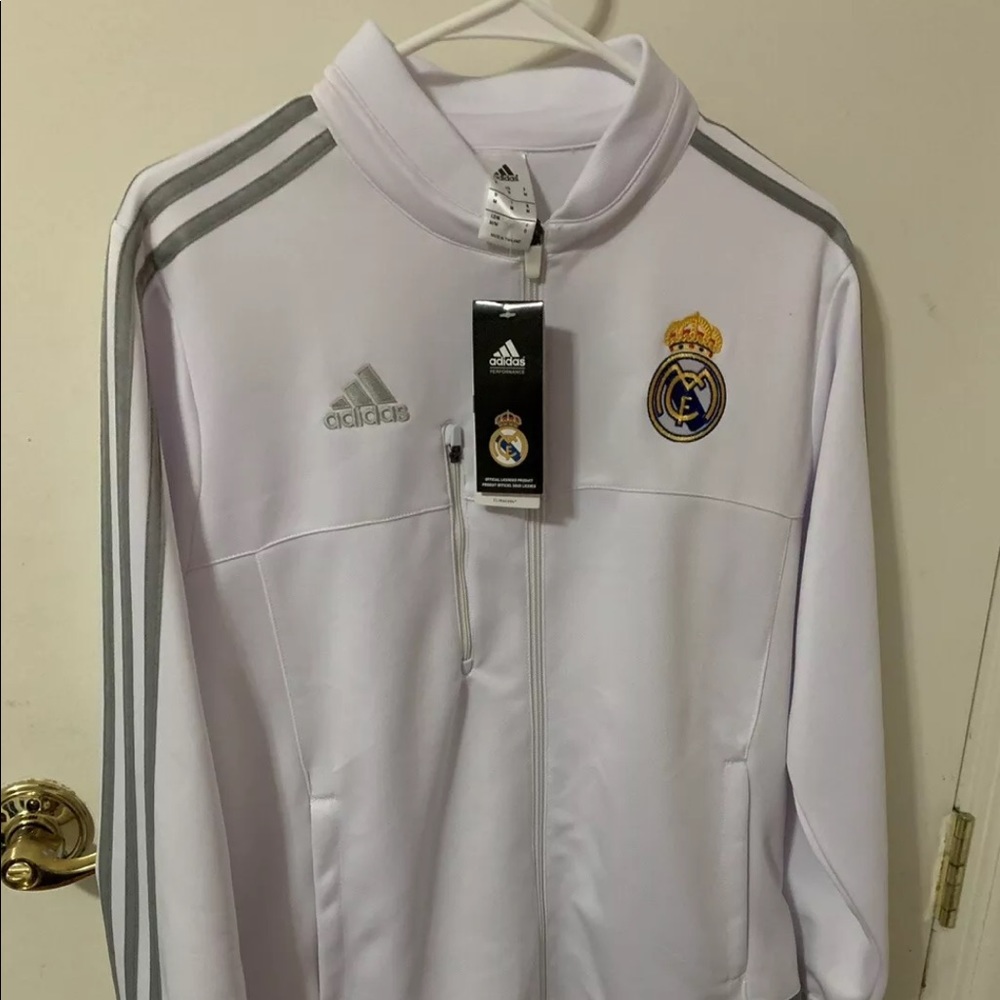 Adidas Real Madrid track-jacket